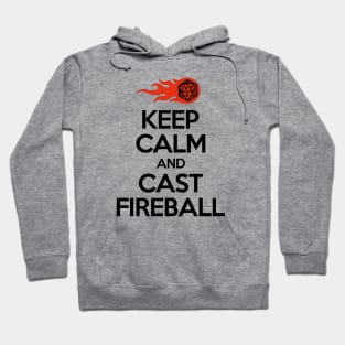 dnd christmas fireball Hoodie